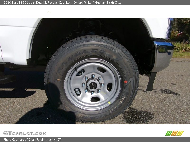 Oxford White / Medium Earth Gray 2020 Ford F350 Super Duty XL Regular Cab 4x4