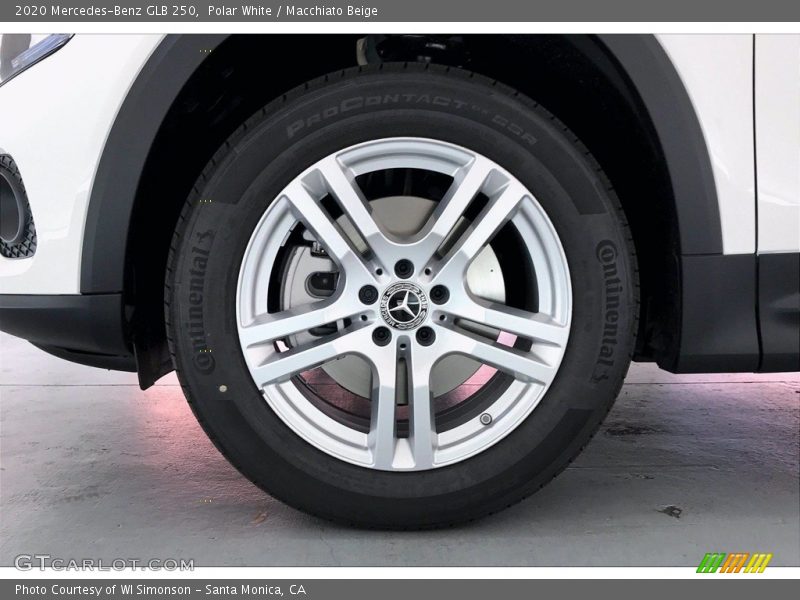 Polar White / Macchiato Beige 2020 Mercedes-Benz GLB 250