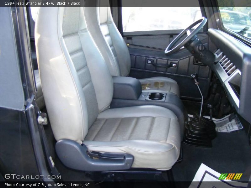 Black / Black 1994 Jeep Wrangler S 4x4