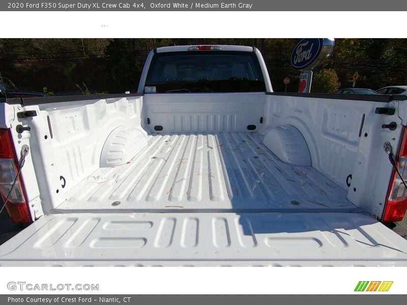 Oxford White / Medium Earth Gray 2020 Ford F350 Super Duty XL Crew Cab 4x4