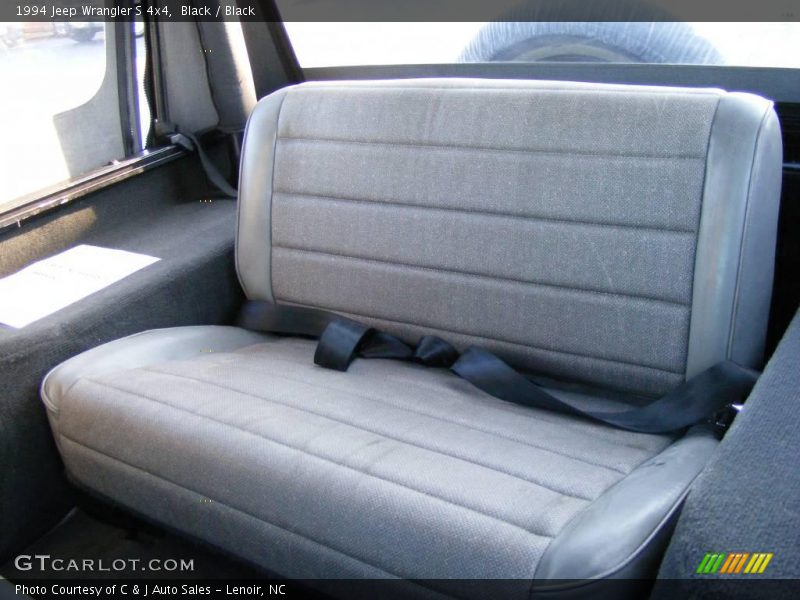 Black / Black 1994 Jeep Wrangler S 4x4