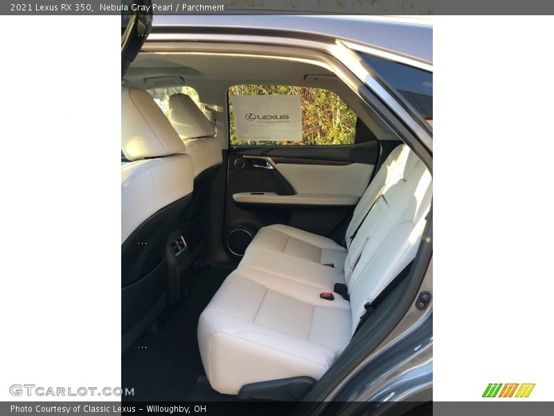 Nebula Gray Pearl / Parchment 2021 Lexus RX 350