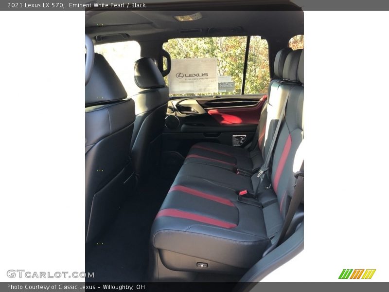 Eminent White Pearl / Black 2021 Lexus LX 570