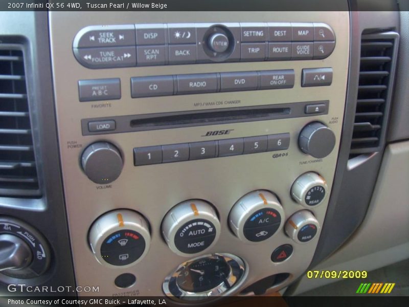 Tuscan Pearl / Willow Beige 2007 Infiniti QX 56 4WD