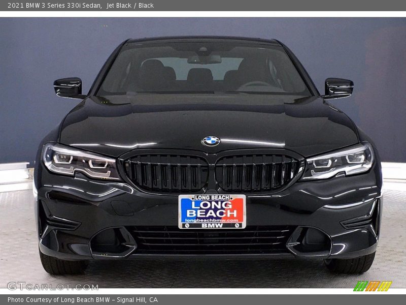 Jet Black / Black 2021 BMW 3 Series 330i Sedan