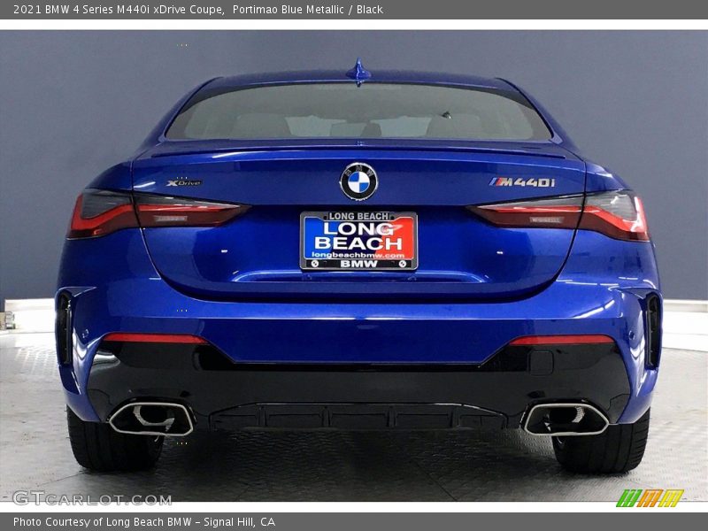 Portimao Blue Metallic / Black 2021 BMW 4 Series M440i xDrive Coupe