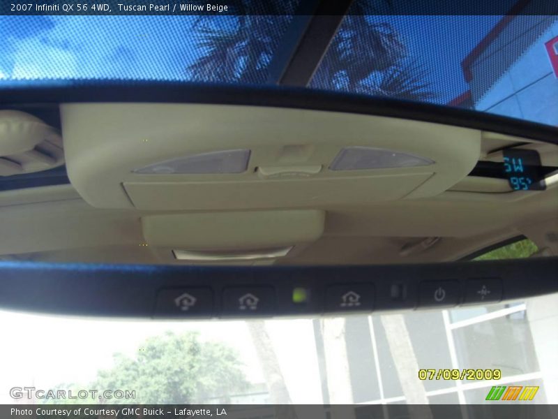Tuscan Pearl / Willow Beige 2007 Infiniti QX 56 4WD