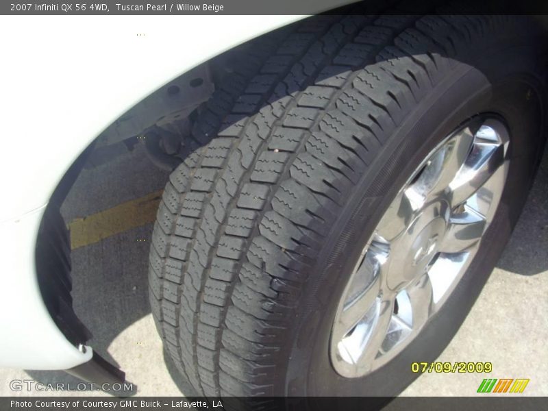 Tuscan Pearl / Willow Beige 2007 Infiniti QX 56 4WD