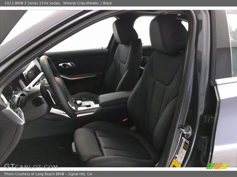 Front Seat of 2021 3 Series 330e Sedan