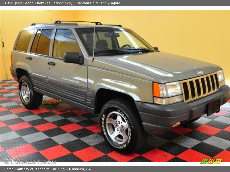 Charcoal Gold Satin / Agate 1996 Jeep Grand Cherokee Laredo 4x4
