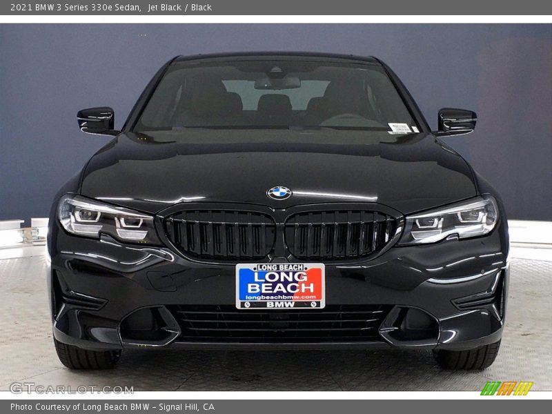 Jet Black / Black 2021 BMW 3 Series 330e Sedan
