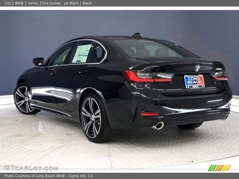 Jet Black / Black 2021 BMW 3 Series 330e Sedan