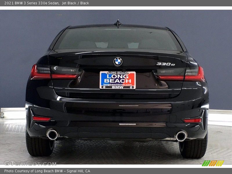 Jet Black / Black 2021 BMW 3 Series 330e Sedan