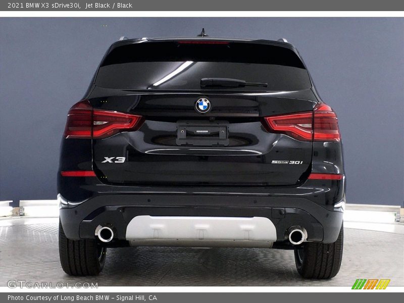 Jet Black / Black 2021 BMW X3 sDrive30i