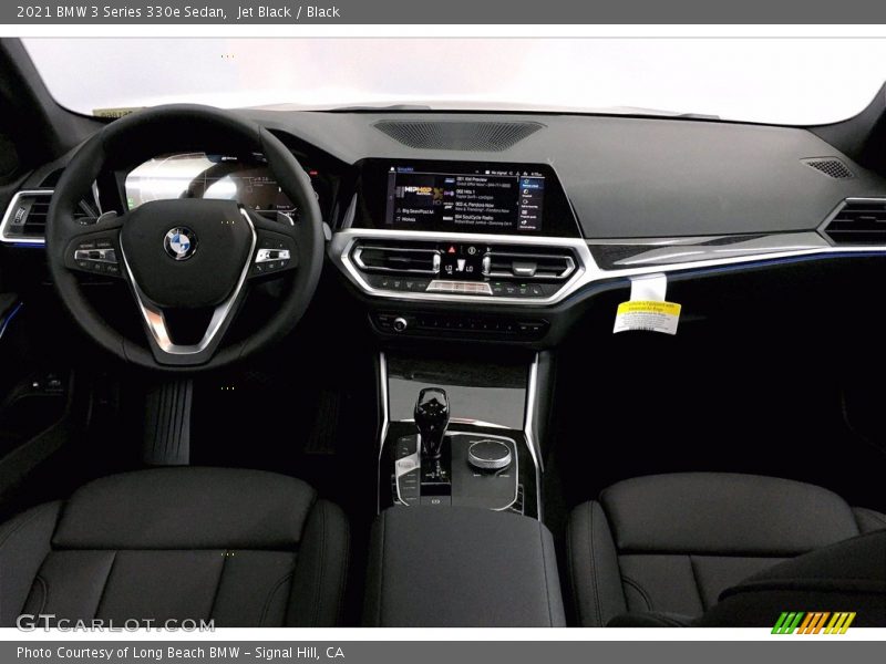 Dashboard of 2021 3 Series 330e Sedan