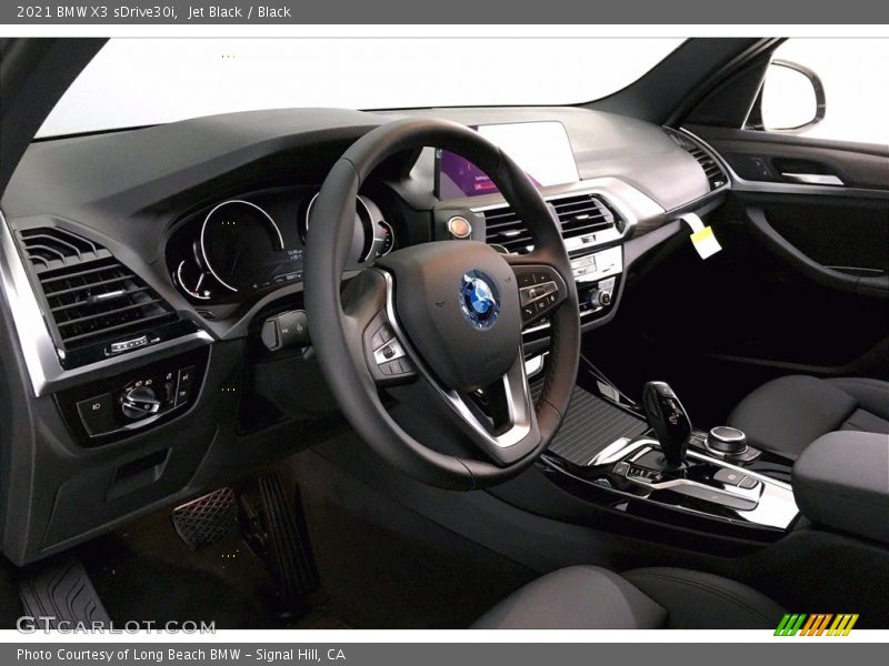 Jet Black / Black 2021 BMW X3 sDrive30i