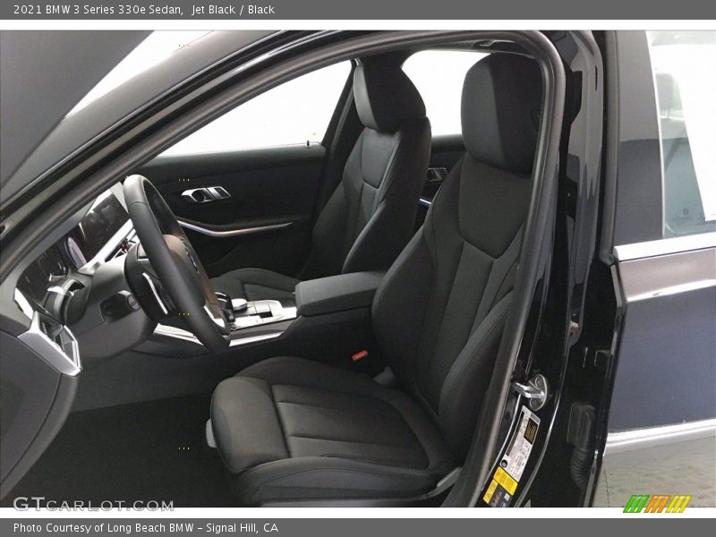 Front Seat of 2021 3 Series 330e Sedan