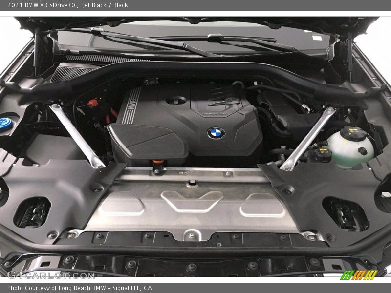 Jet Black / Black 2021 BMW X3 sDrive30i