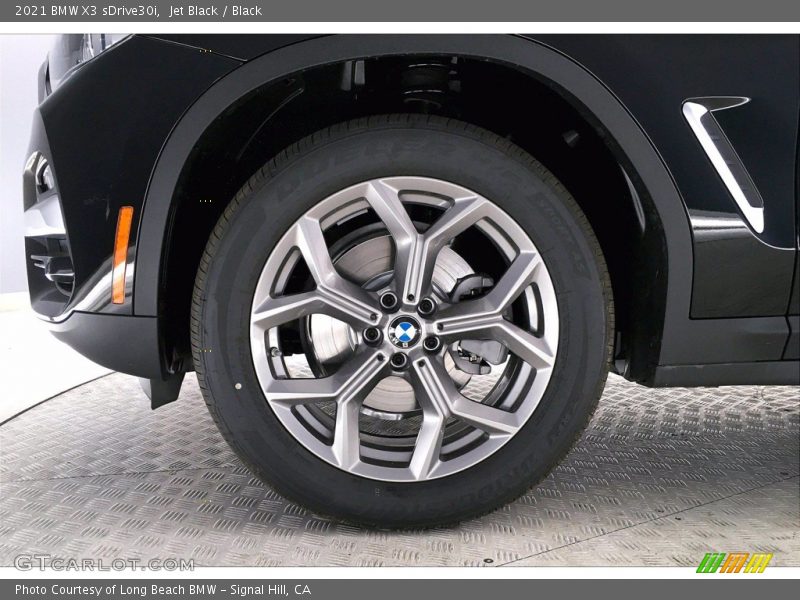 Jet Black / Black 2021 BMW X3 sDrive30i