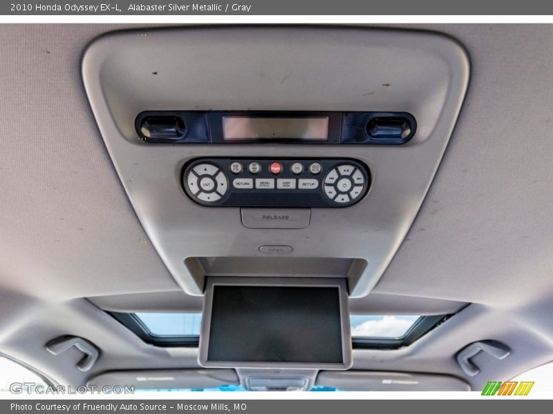 Alabaster Silver Metallic / Gray 2010 Honda Odyssey EX-L