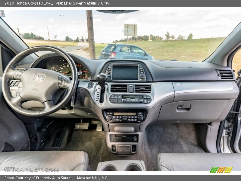 Alabaster Silver Metallic / Gray 2010 Honda Odyssey EX-L