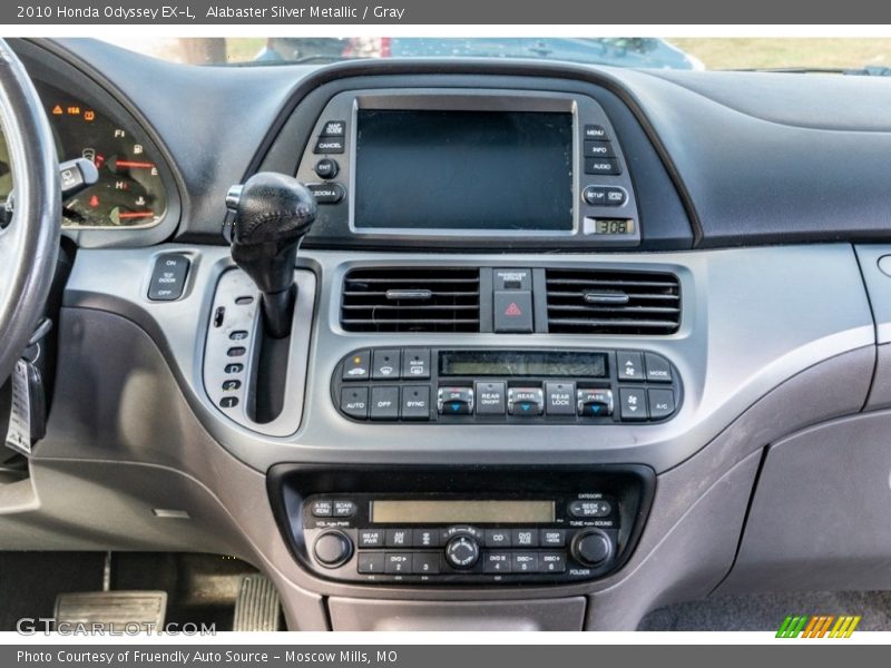 Alabaster Silver Metallic / Gray 2010 Honda Odyssey EX-L