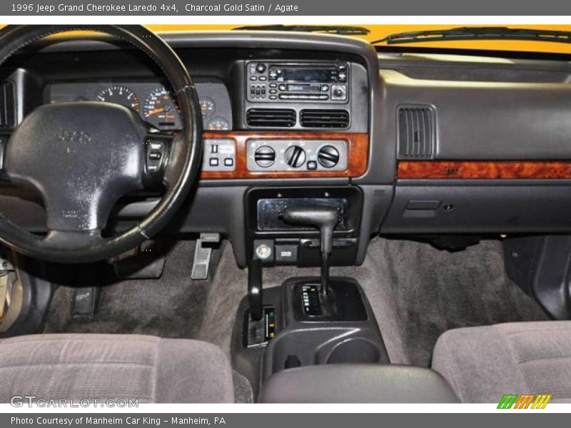 Charcoal Gold Satin / Agate 1996 Jeep Grand Cherokee Laredo 4x4