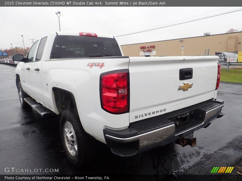 Summit White / Jet Black/Dark Ash 2015 Chevrolet Silverado 2500HD WT Double Cab 4x4