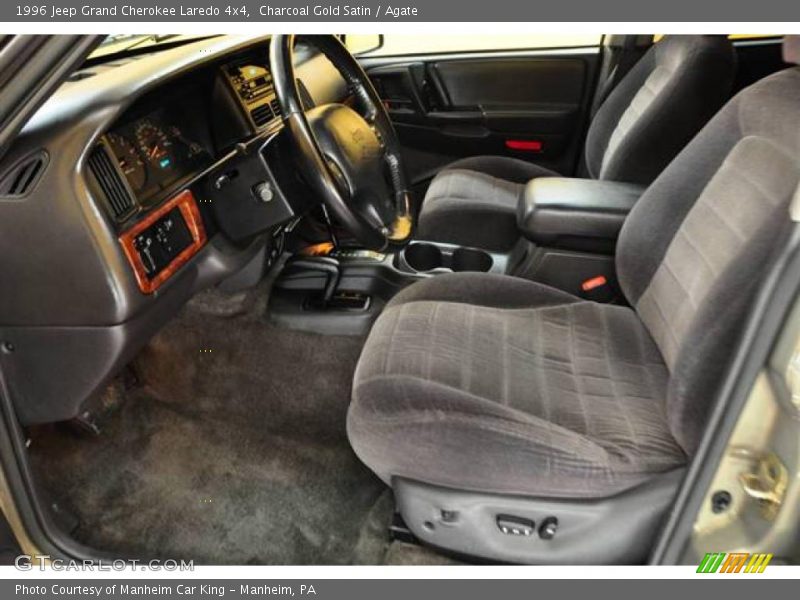 Charcoal Gold Satin / Agate 1996 Jeep Grand Cherokee Laredo 4x4
