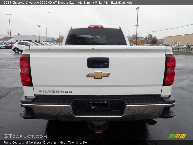 Summit White / Jet Black/Dark Ash 2015 Chevrolet Silverado 2500HD WT Double Cab 4x4
