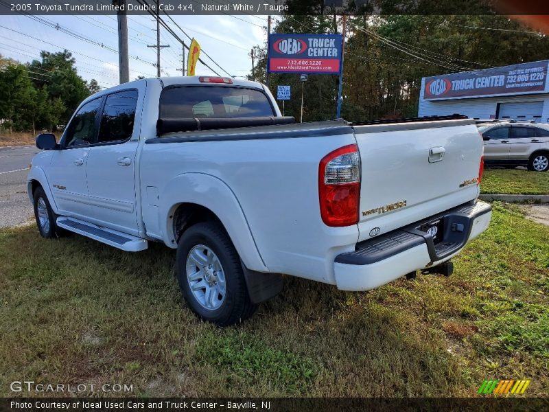 Natural White / Taupe 2005 Toyota Tundra Limited Double Cab 4x4