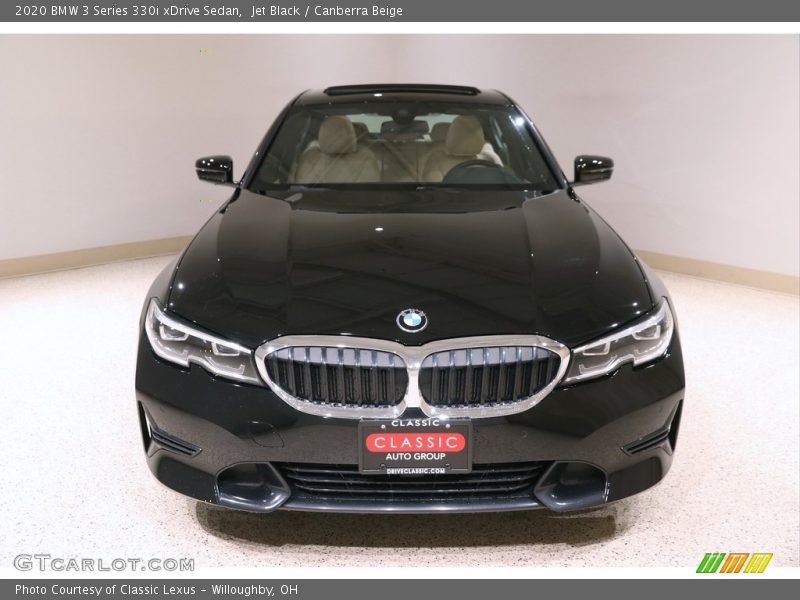 Jet Black / Canberra Beige 2020 BMW 3 Series 330i xDrive Sedan