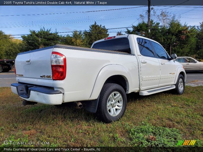Natural White / Taupe 2005 Toyota Tundra Limited Double Cab 4x4