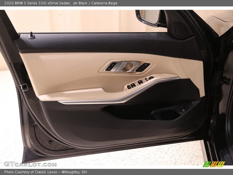 Jet Black / Canberra Beige 2020 BMW 3 Series 330i xDrive Sedan