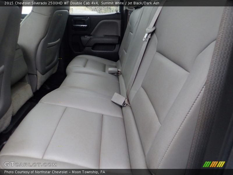 Summit White / Jet Black/Dark Ash 2015 Chevrolet Silverado 2500HD WT Double Cab 4x4