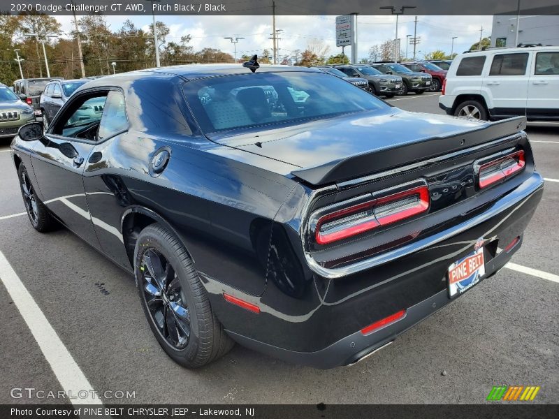 Pitch Black / Black 2020 Dodge Challenger GT AWD