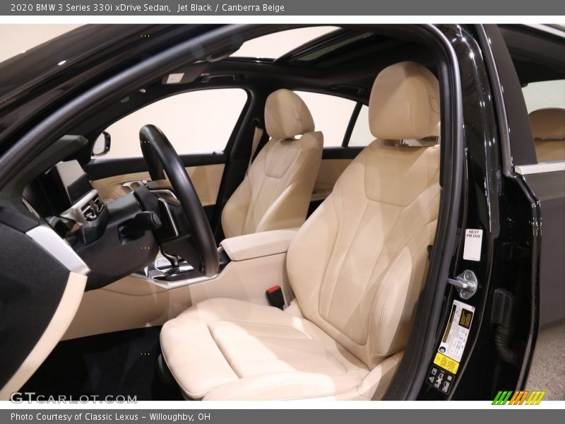 Front Seat of 2020 3 Series 330i xDrive Sedan