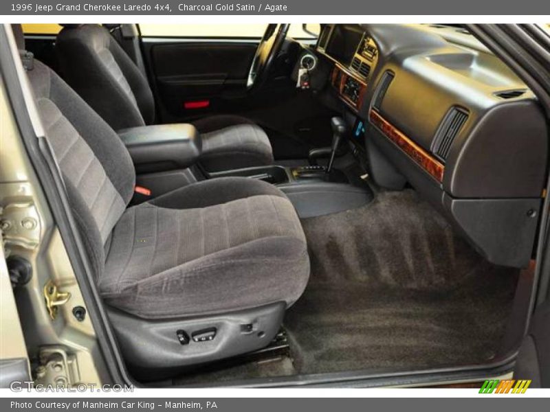 Charcoal Gold Satin / Agate 1996 Jeep Grand Cherokee Laredo 4x4