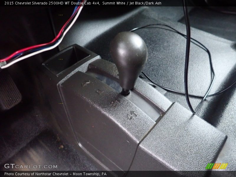Summit White / Jet Black/Dark Ash 2015 Chevrolet Silverado 2500HD WT Double Cab 4x4