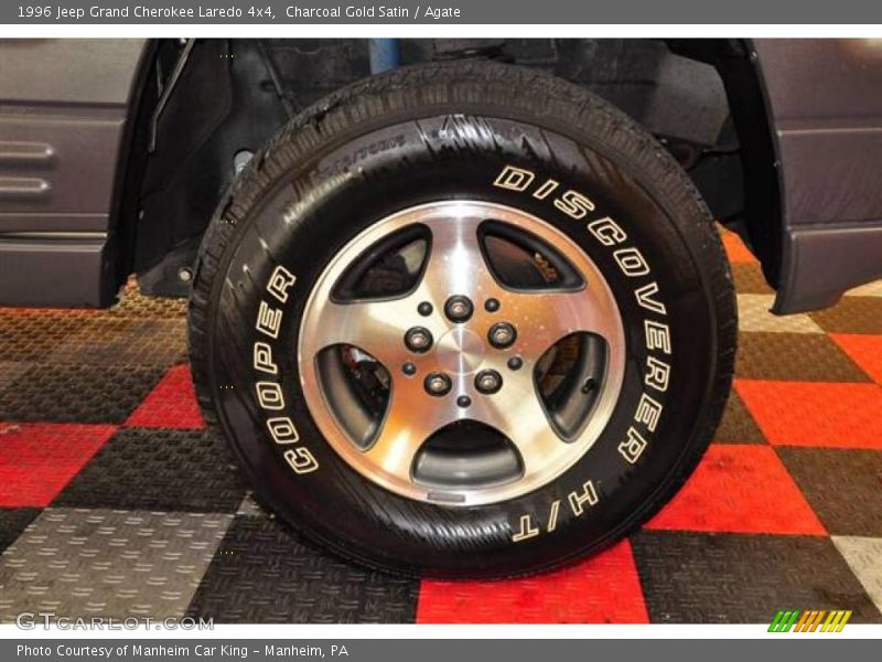 Charcoal Gold Satin / Agate 1996 Jeep Grand Cherokee Laredo 4x4