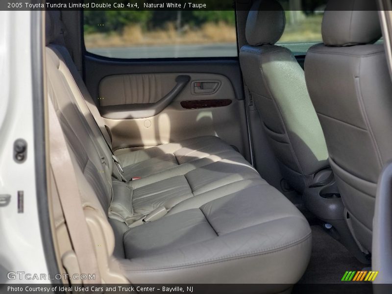 Rear Seat of 2005 Tundra Limited Double Cab 4x4