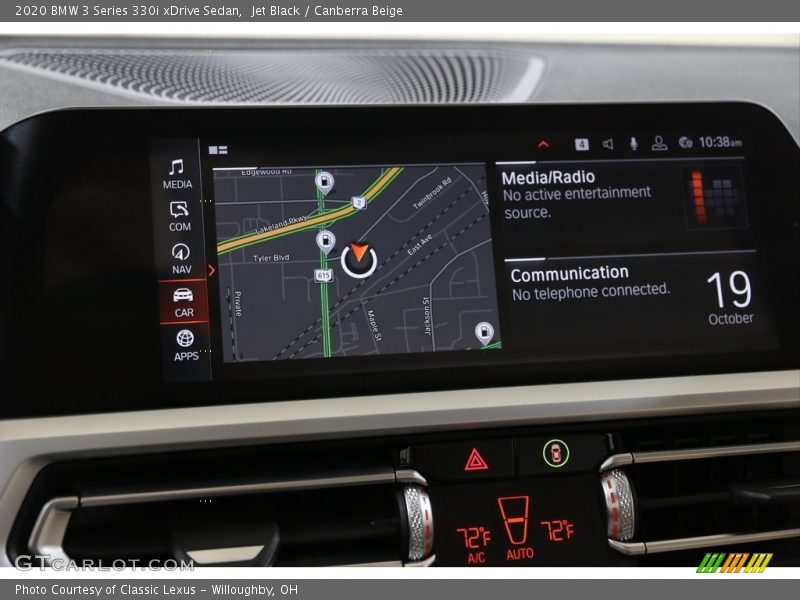 Navigation of 2020 3 Series 330i xDrive Sedan