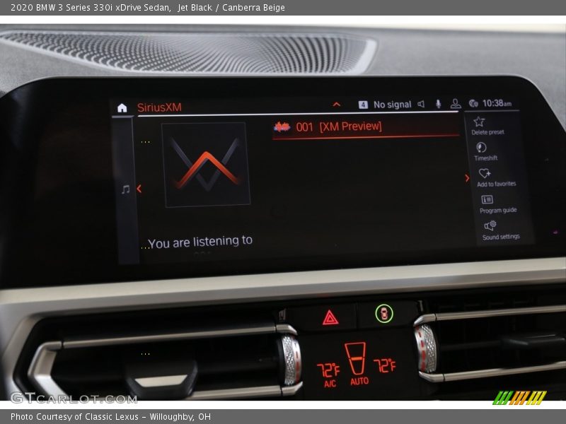 Jet Black / Canberra Beige 2020 BMW 3 Series 330i xDrive Sedan