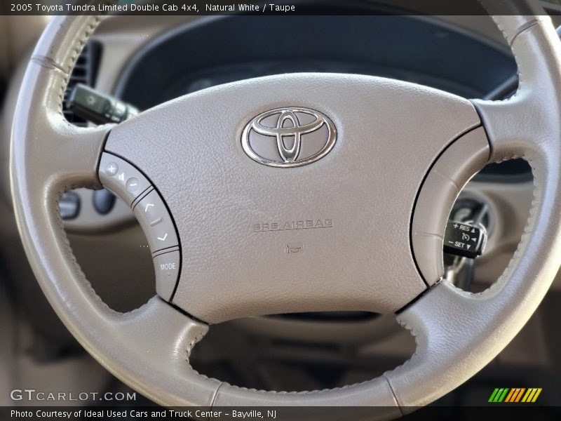  2005 Tundra Limited Double Cab 4x4 Steering Wheel