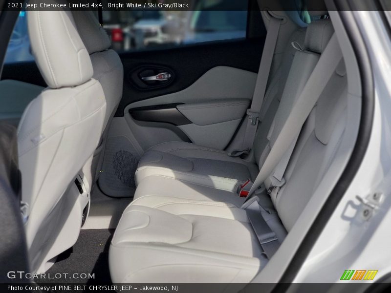 Bright White / Ski Gray/Black 2021 Jeep Cherokee Limited 4x4
