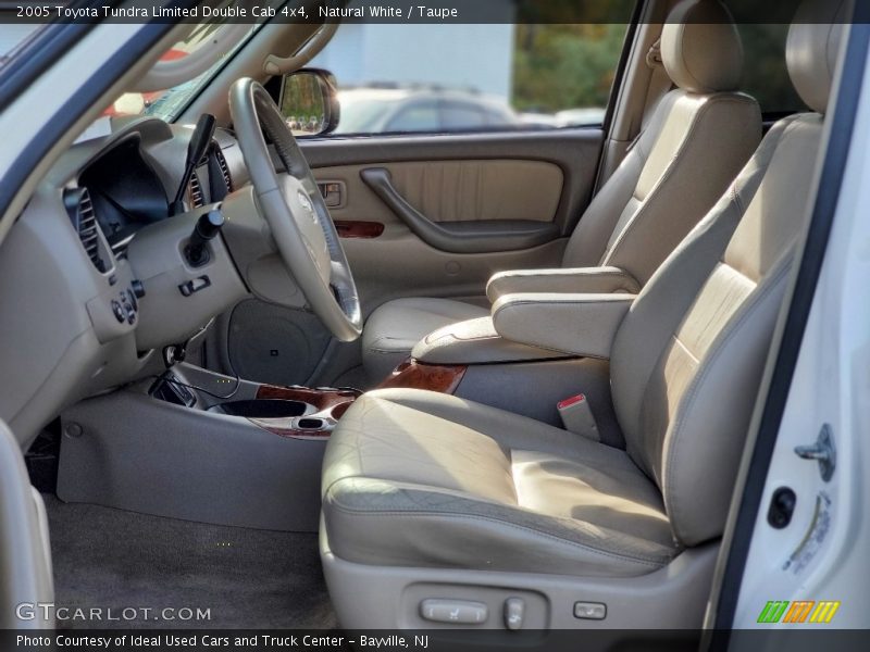 Front Seat of 2005 Tundra Limited Double Cab 4x4