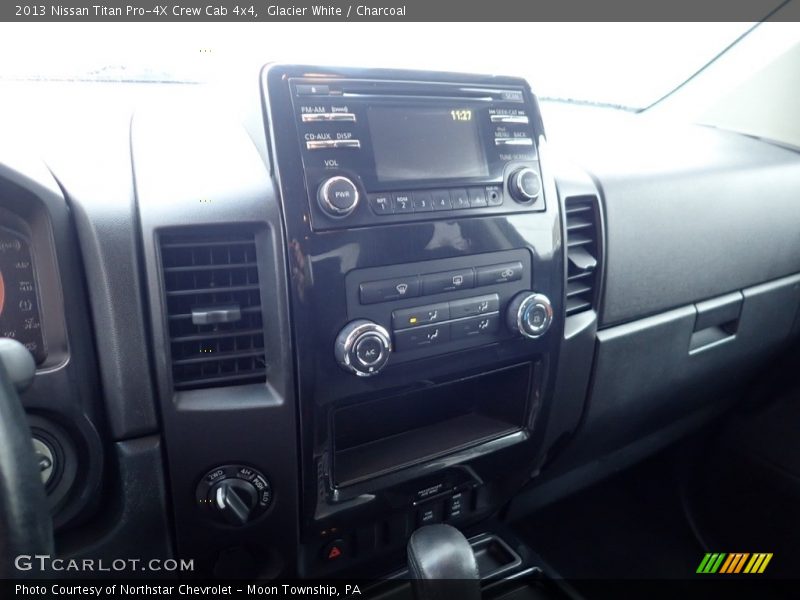 Glacier White / Charcoal 2013 Nissan Titan Pro-4X Crew Cab 4x4