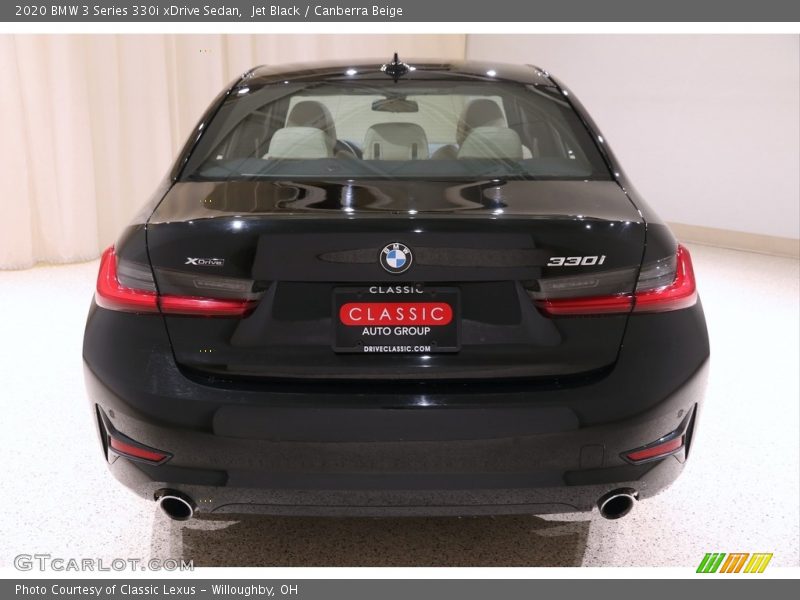 Jet Black / Canberra Beige 2020 BMW 3 Series 330i xDrive Sedan