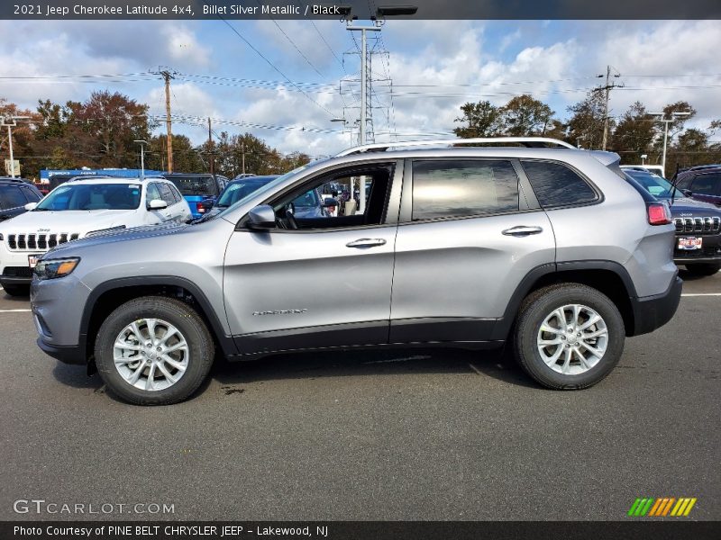  2021 Cherokee Latitude 4x4 Billet Silver Metallic