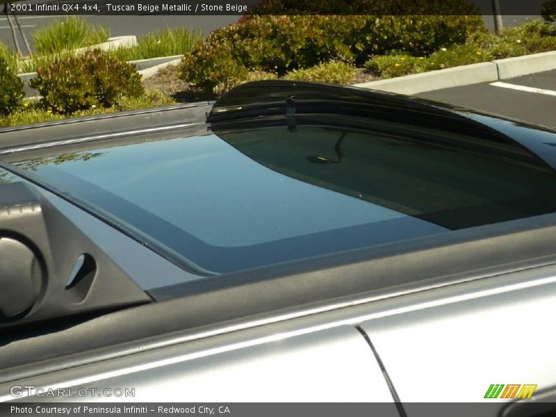 Tuscan Beige Metallic / Stone Beige 2001 Infiniti QX4 4x4